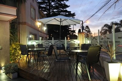Snack bar exterior